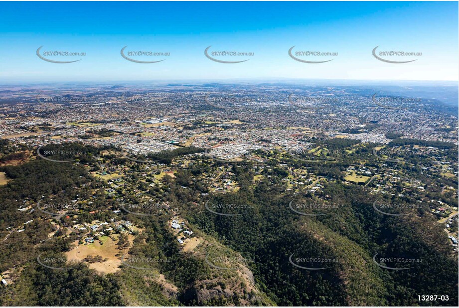 Aerial Photo Middle Ridge QLD 4350 QLD Aerial Photography