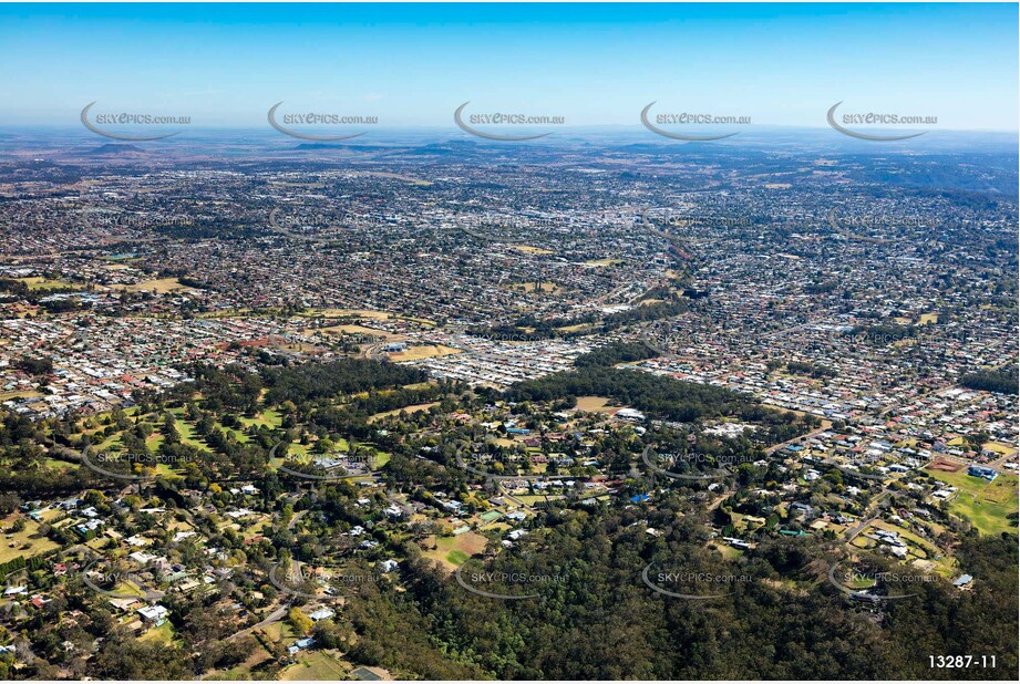 Aerial Photo Middle Ridge QLD 4350 QLD Aerial Photography