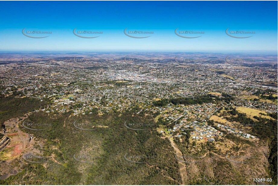 Aerial Photo Mount Lofty QLD 4350 QLD Aerial Photography