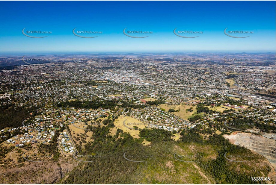 Aerial Photo Mount Lofty QLD 4350 QLD Aerial Photography