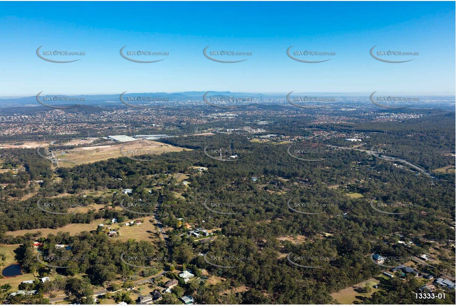 Aerial Photo Burbank QLD 4156 QLD Aerial Photography