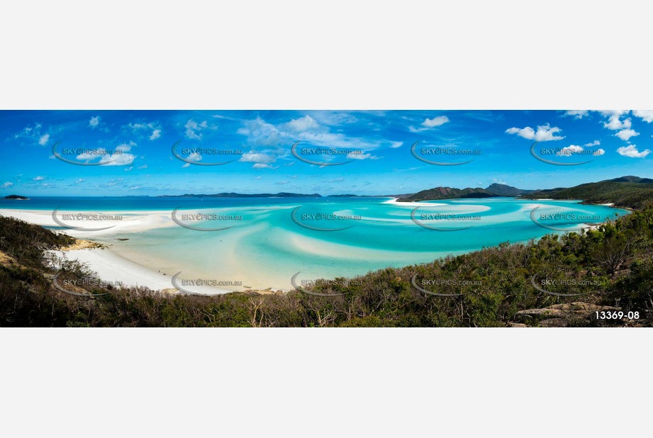 Pristine Hill Inlet & Whitehaven Beach Aerial Photography