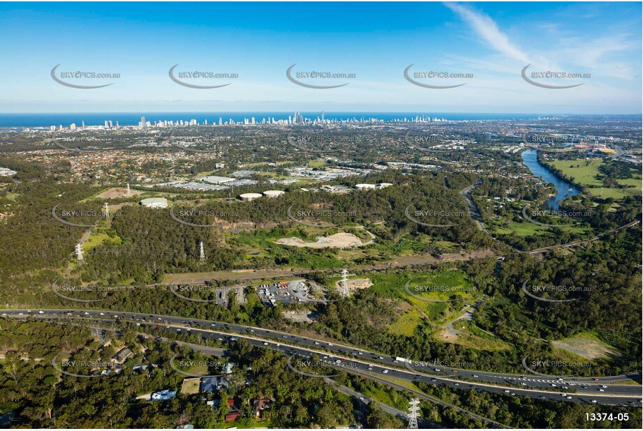 Aerial Photo Ashmore QLD Aerial Photography