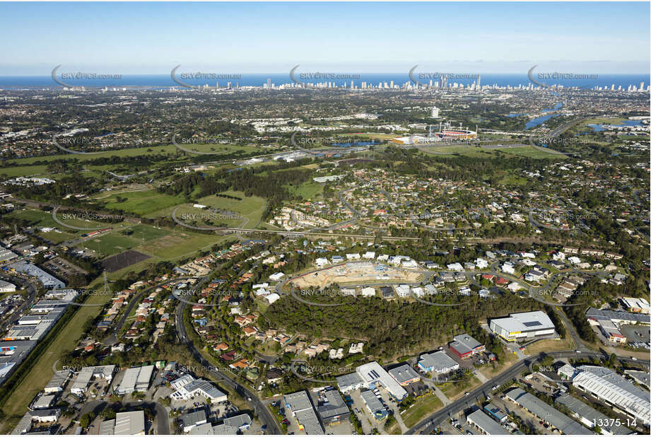 Aerial Photo Carrara QLD Aerial Photography