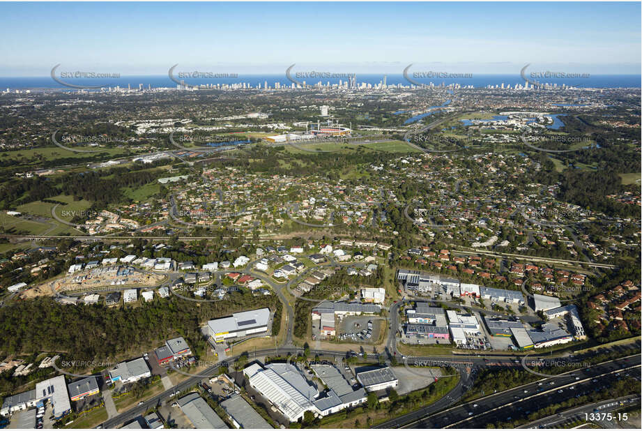 Aerial Photo Carrara QLD Aerial Photography