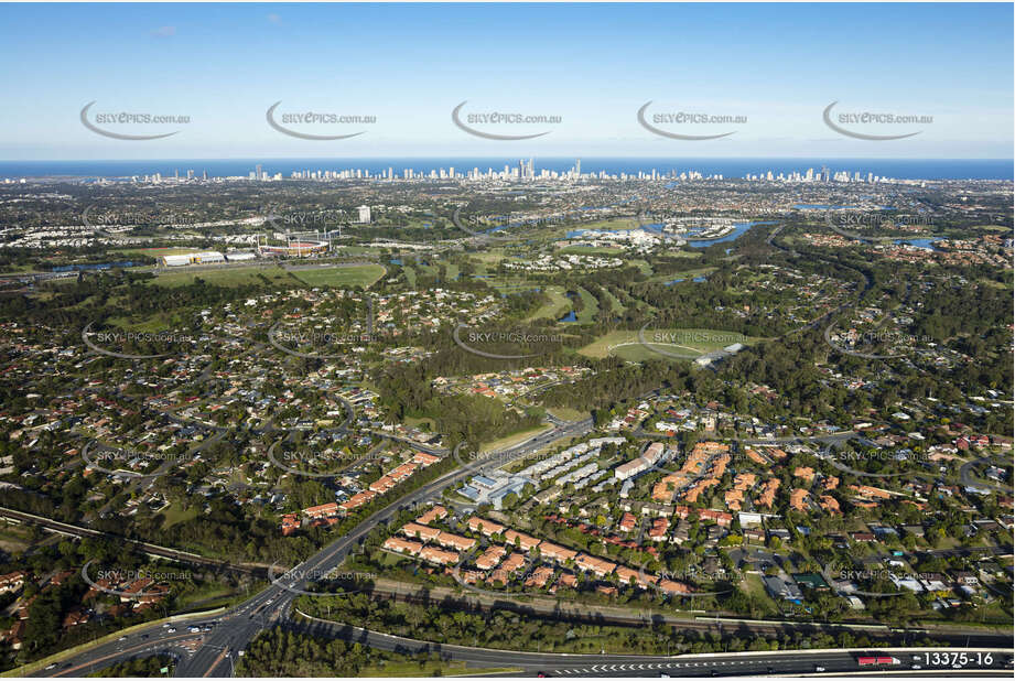 Aerial Photo Carrara QLD Aerial Photography