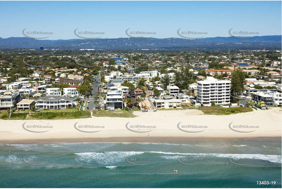 Aerial Photo Mermaid Beach QLD Aerial Photography