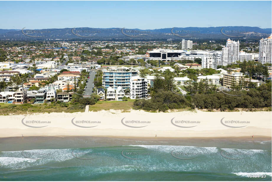 Aerial Photo Mermaid Beach QLD Aerial Photography