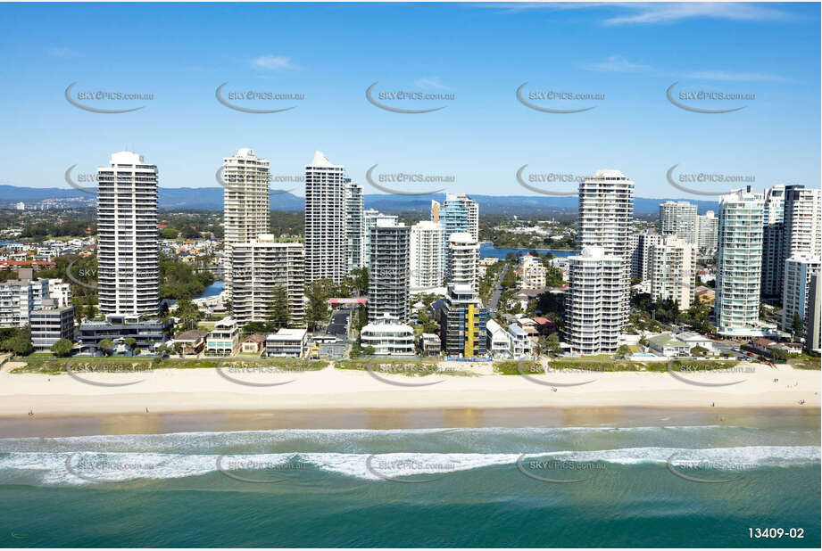 Aerial Photo Main Beach QLD Aerial Photography