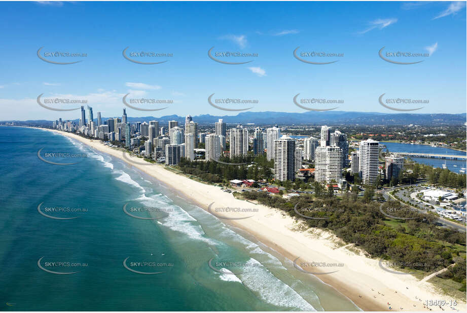 Aerial Photo Main Beach QLD Aerial Photography