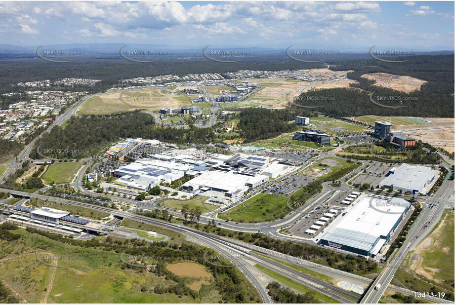 Aerial Photo Springfield Central QLD Aerial Photography