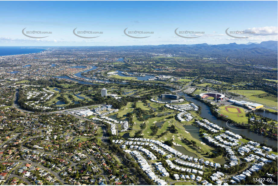 Aerial Photo Benowa QLD Aerial Photography
