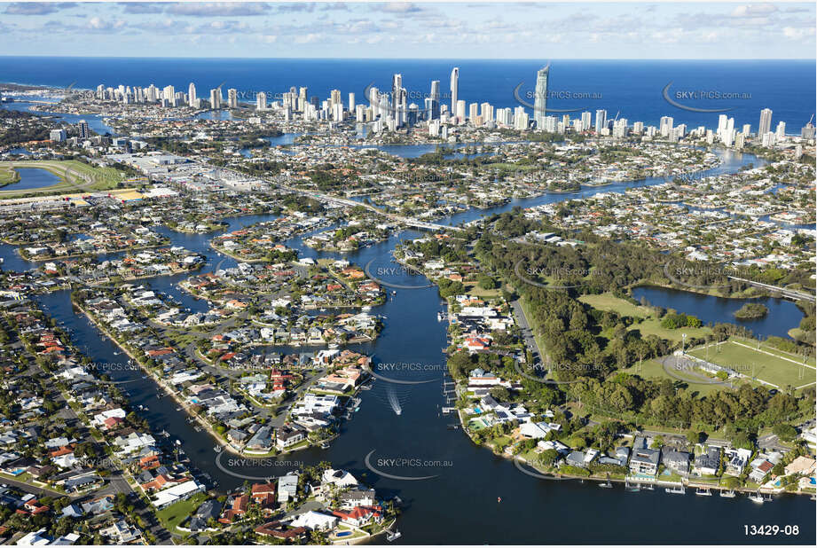 Aerial Photo Broadbeach Waters QLD Aerial Photography