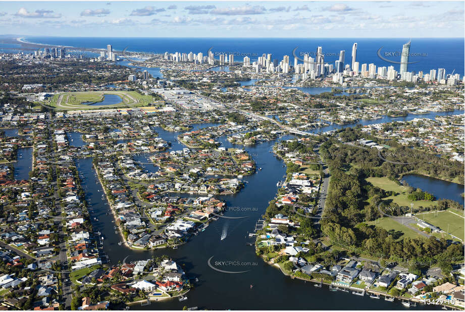 Aerial Photo Broadbeach Waters QLD Aerial Photography