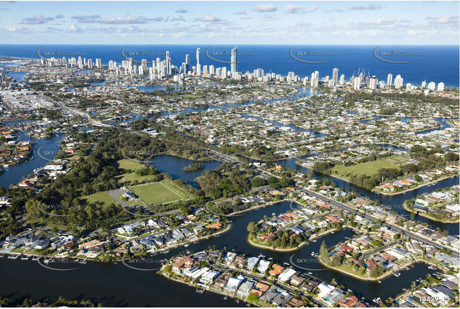 Aerial Photo Broadbeach Waters QLD Aerial Photography