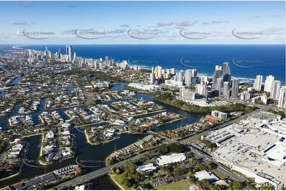 Aerial Photo Broadbeach Waters QLD Aerial Photography