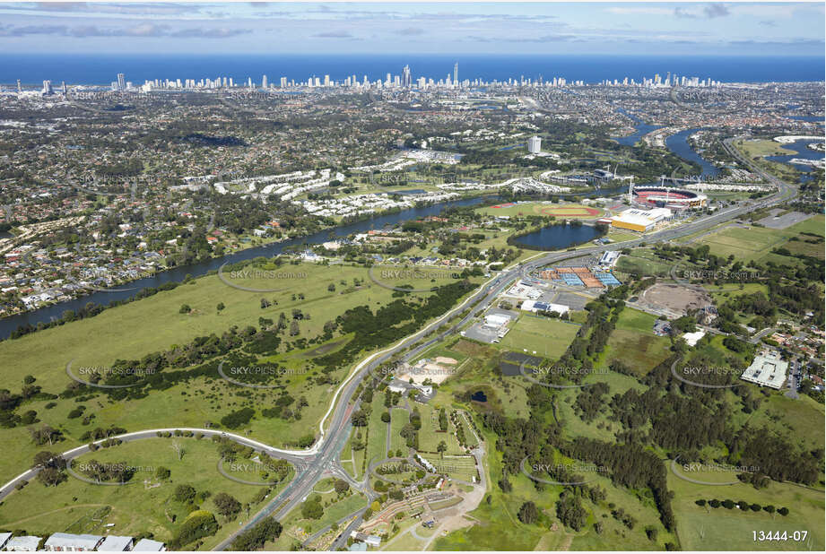 Aerial Photo Carrara QLD Aerial Photography