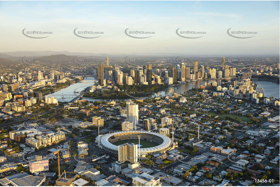 Sunrise Aerial Photo Kangaroo Point QLD Aerial Photography