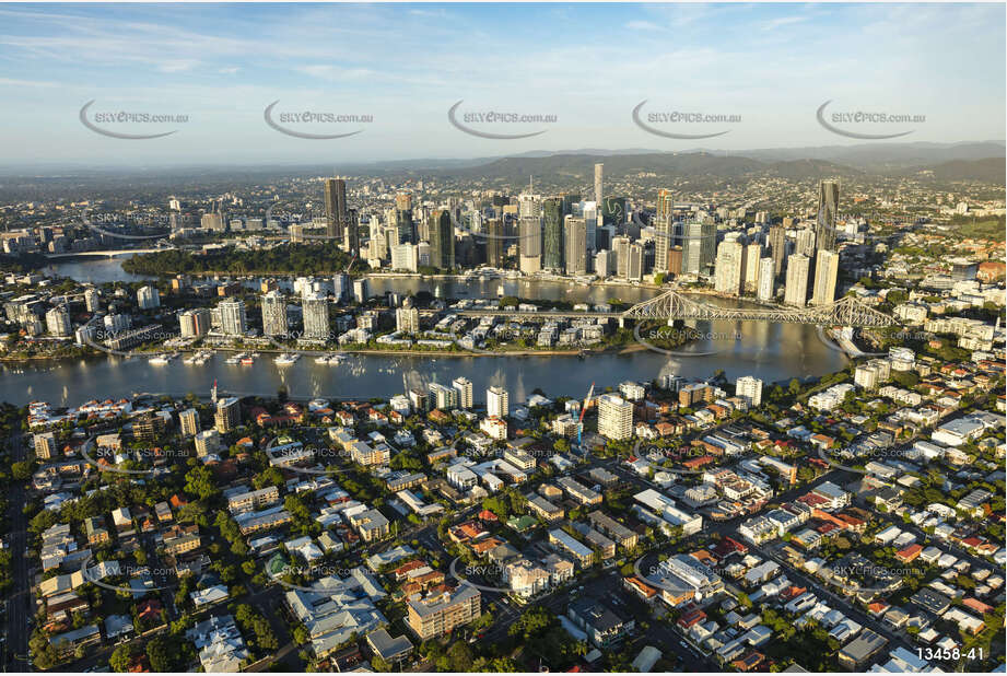 Aerial Photo New Farm QLD Aerial Photography