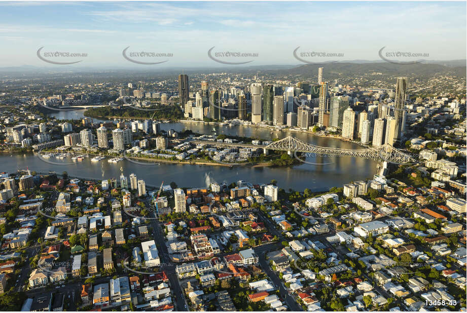 Aerial Photo New Farm QLD Aerial Photography