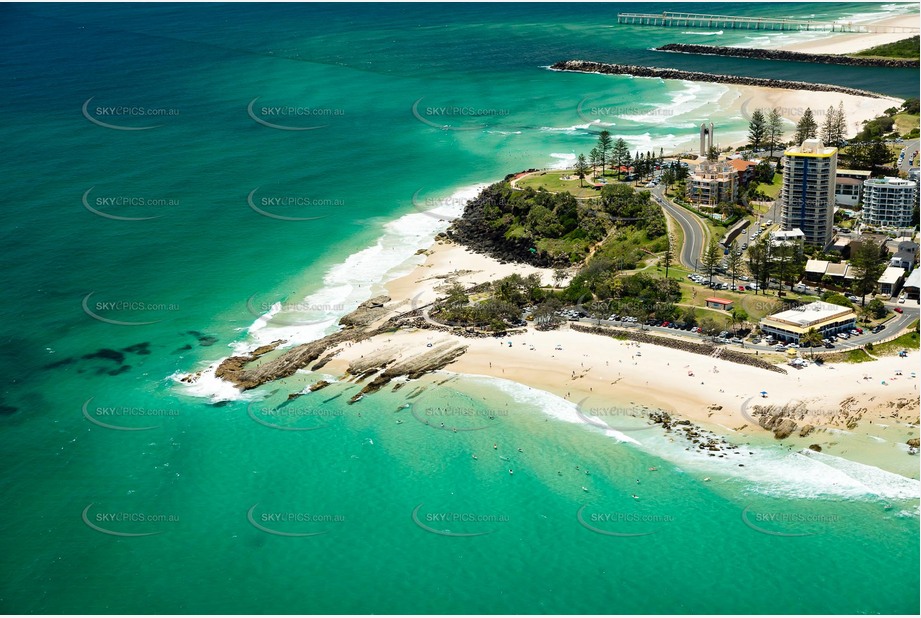 Aerial Photo Coolangatta QLD Aerial Photography