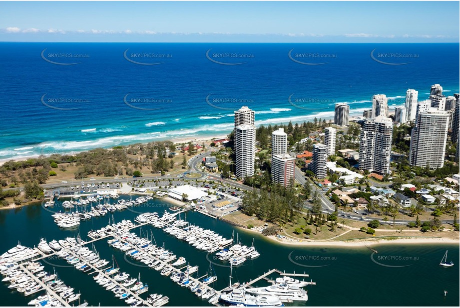 Aerial Photo Main Beach QLD Aerial Photography