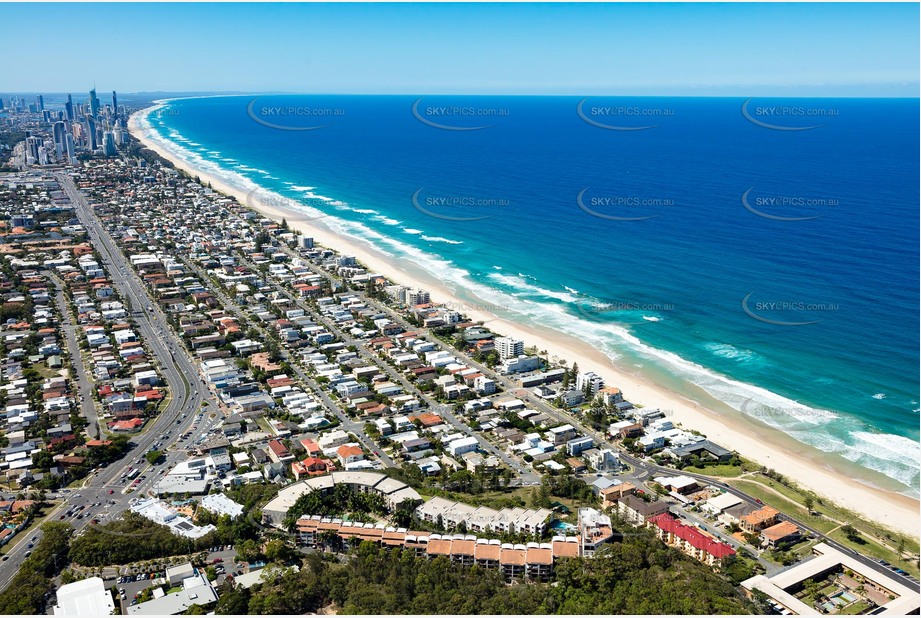 Aerial Photo Mermaid Beach QLD Aerial Photography