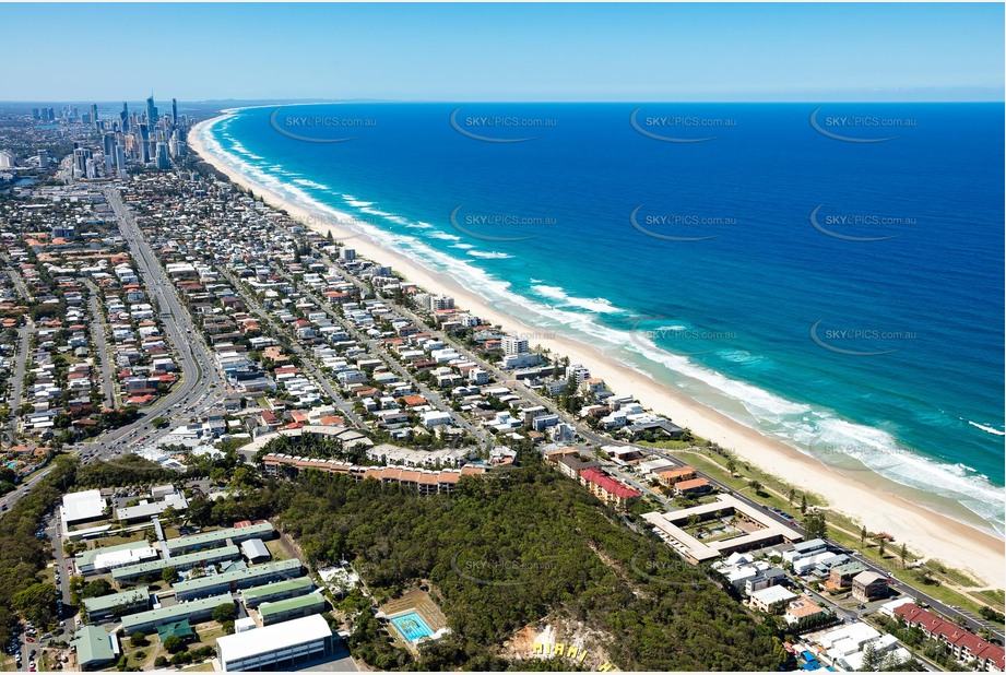 Aerial Photo Mermaid Beach QLD Aerial Photography