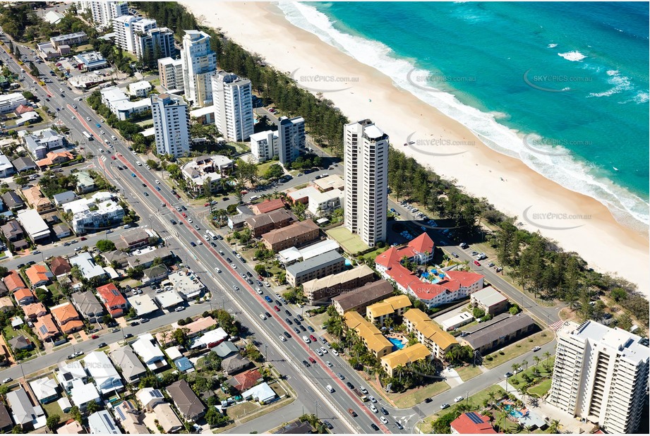 Aerial Photo Burleigh Heads QLD Aerial Photography