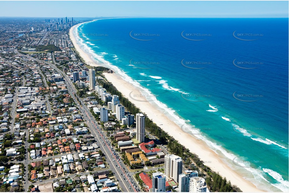 Aerial Photo Burleigh Heads QLD Aerial Photography