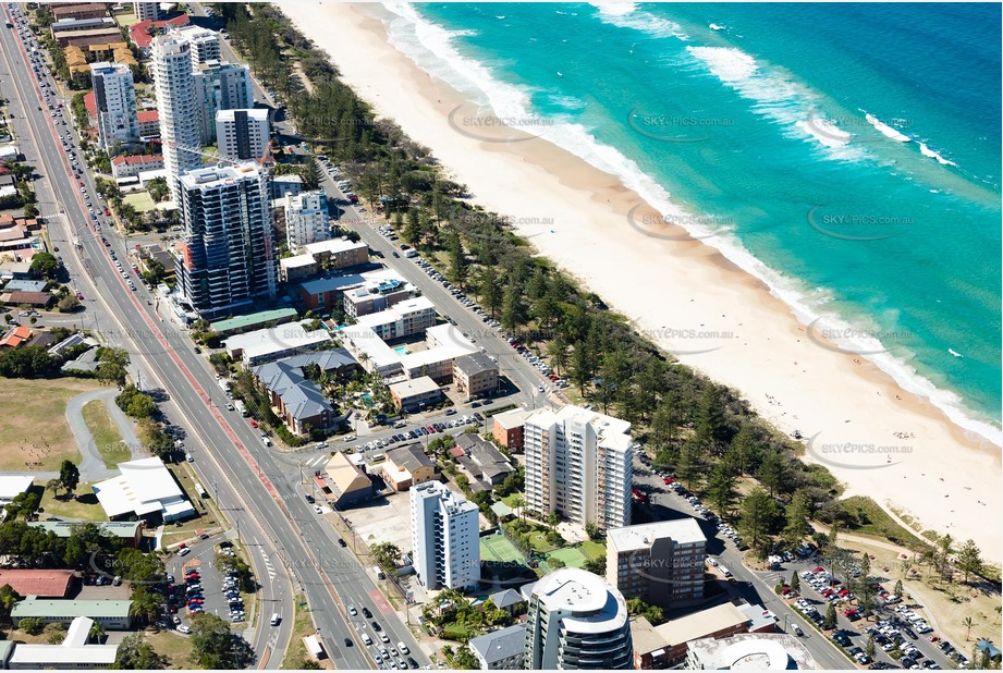 Aerial Photo Burleigh Heads QLD Aerial Photography