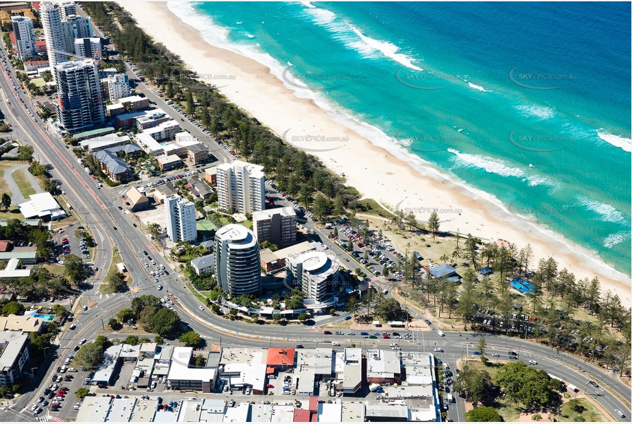 Aerial Photo Burleigh Heads QLD Aerial Photography