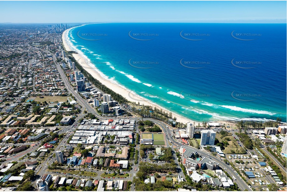 Aerial Photo Burleigh Heads QLD Aerial Photography