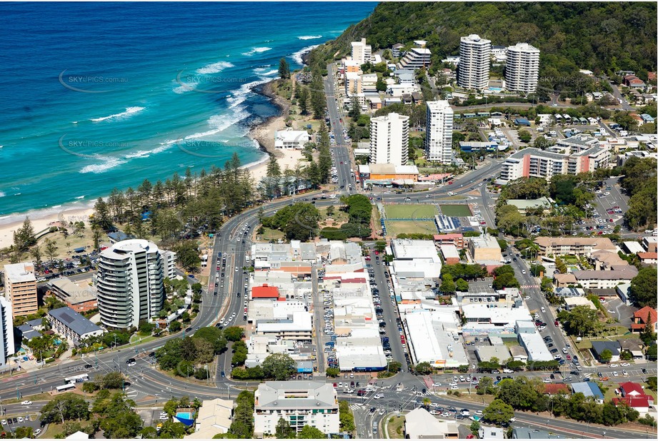 Aerial Photo Burleigh Heads QLD Aerial Photography