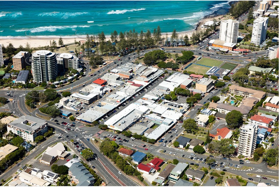 Aerial Photo Burleigh Heads QLD Aerial Photography