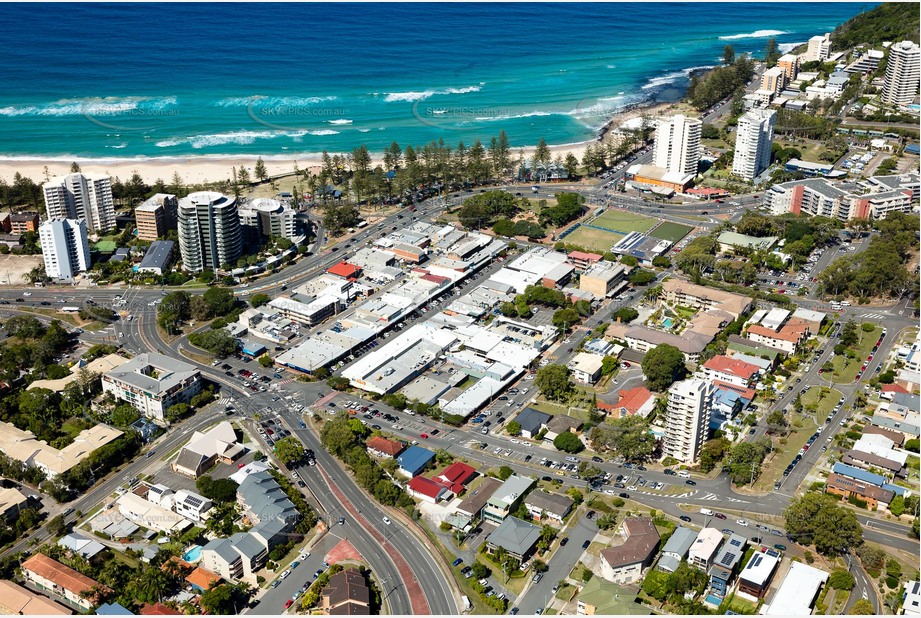 Aerial Photo Burleigh Heads QLD Aerial Photography