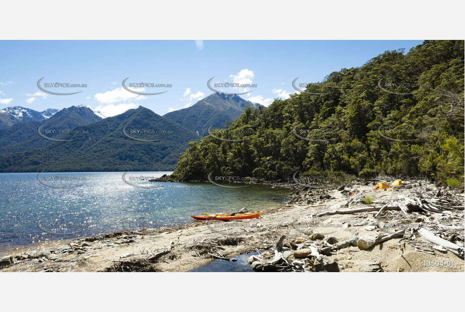 Garnet Bay - Lake Te Anua Aerial Photography