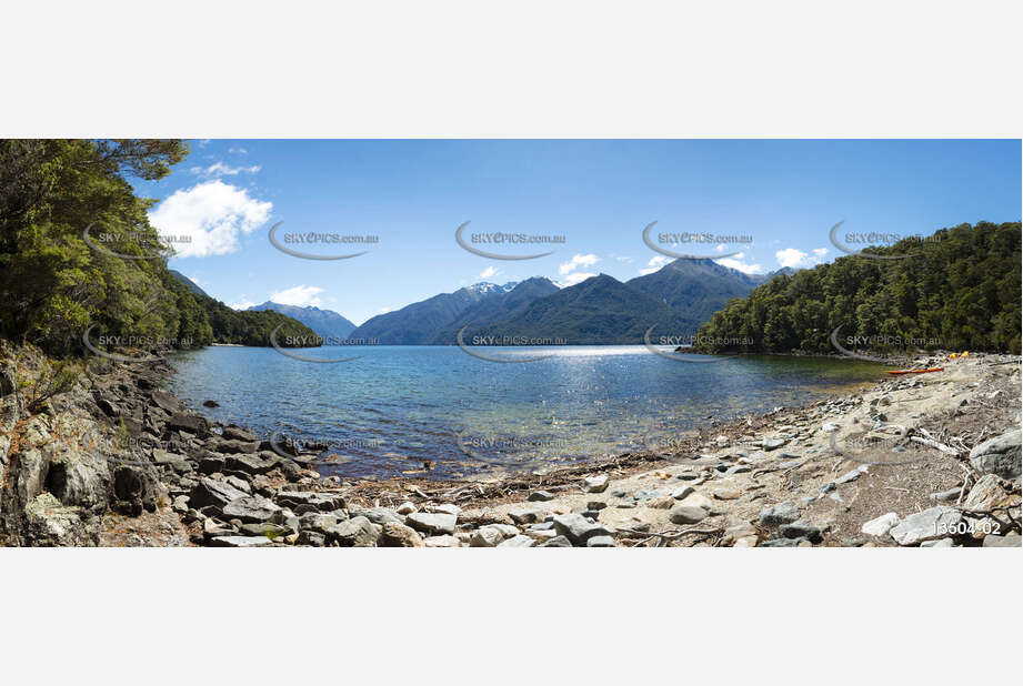 Garnet Bay - Lake Te Anua Aerial Photography