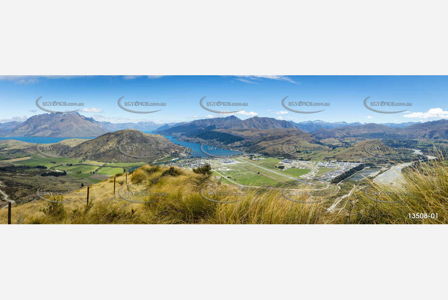 Panoramic View of Queenstown Aerial Photography