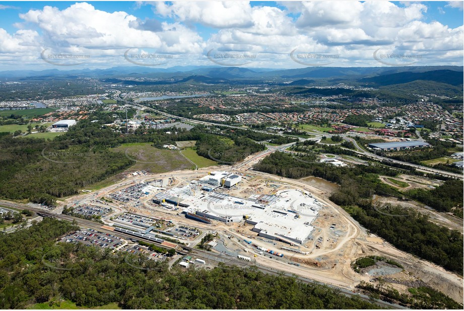 Westfield Coomera Under Construction QLD Aerial Photography