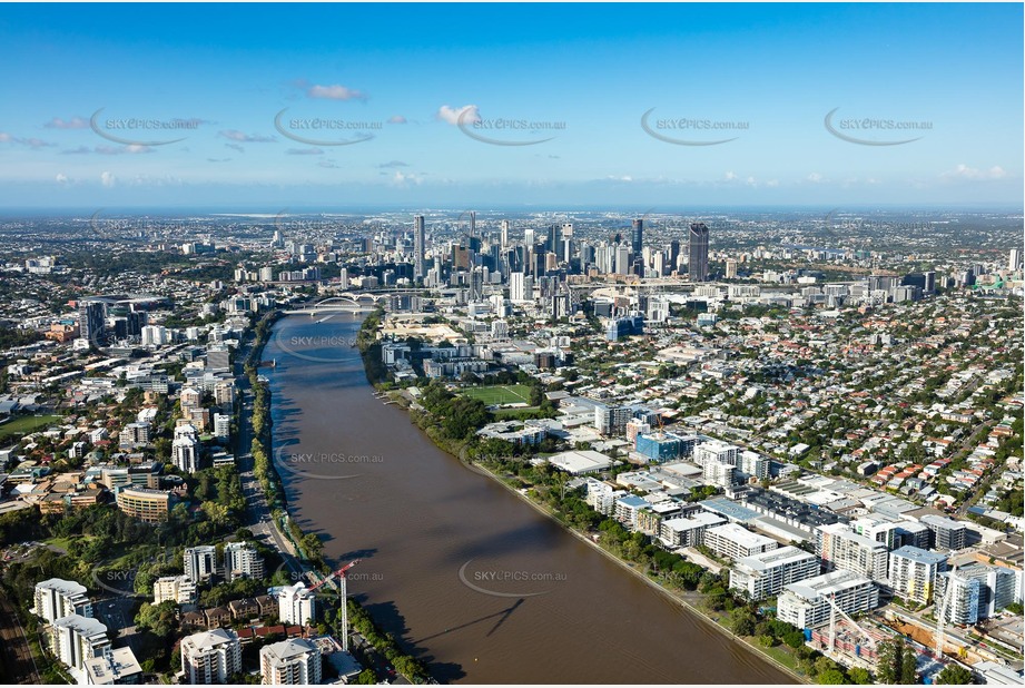 Aerial Photo West End QLD Aerial Photography