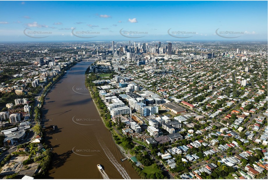 Aerial Photo West End QLD Aerial Photography