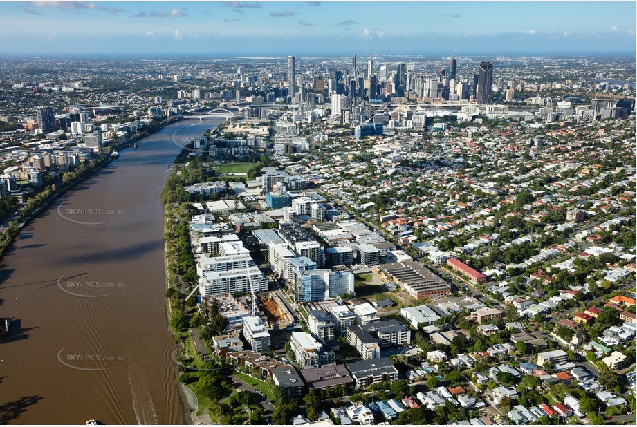 Aerial Photo West End QLD Aerial Photography