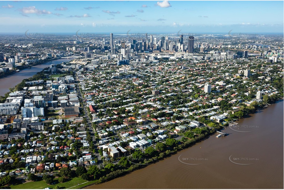 Aerial Photo West End QLD Aerial Photography