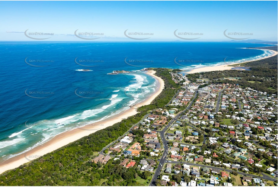 Aerial Photo Sawtell NSW Aerial Photography