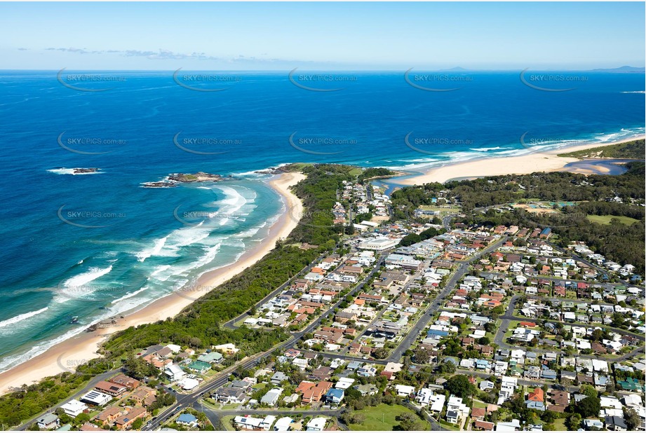 Aerial Photo Sawtell NSW Aerial Photography