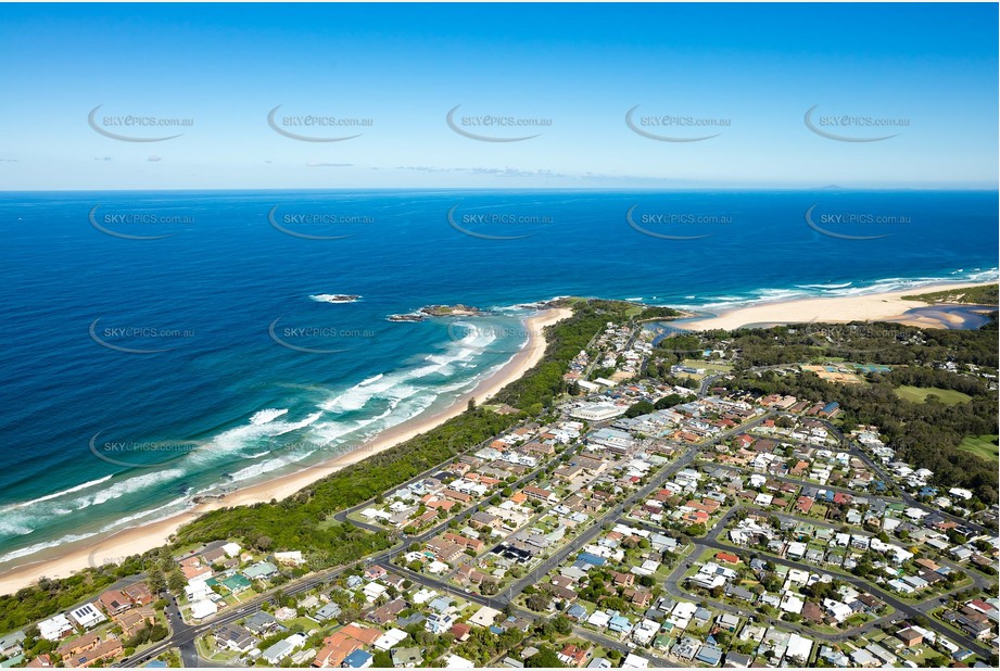 Aerial Photo Sawtell NSW Aerial Photography