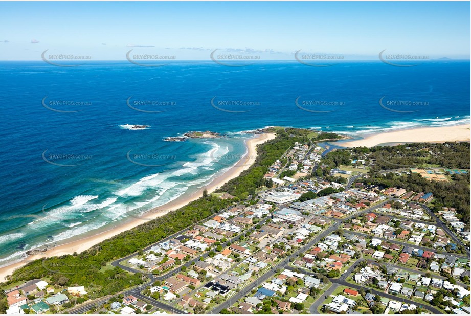 Aerial Photo Sawtell NSW Aerial Photography