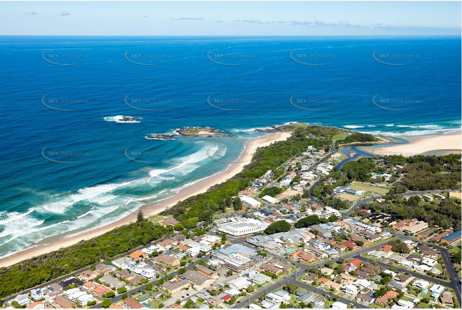 Aerial Photo Sawtell NSW Aerial Photography