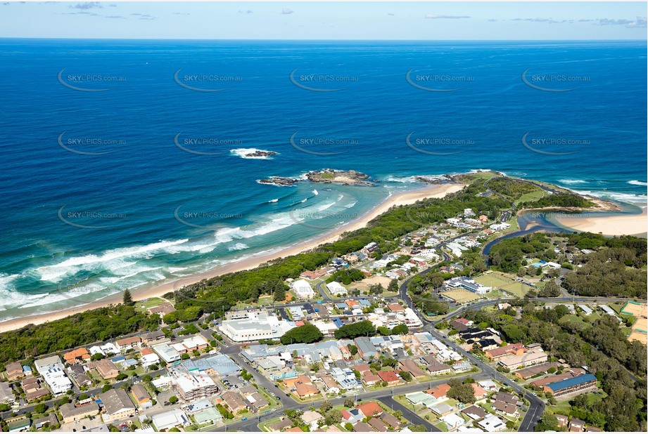 Aerial Photo Sawtell NSW Aerial Photography